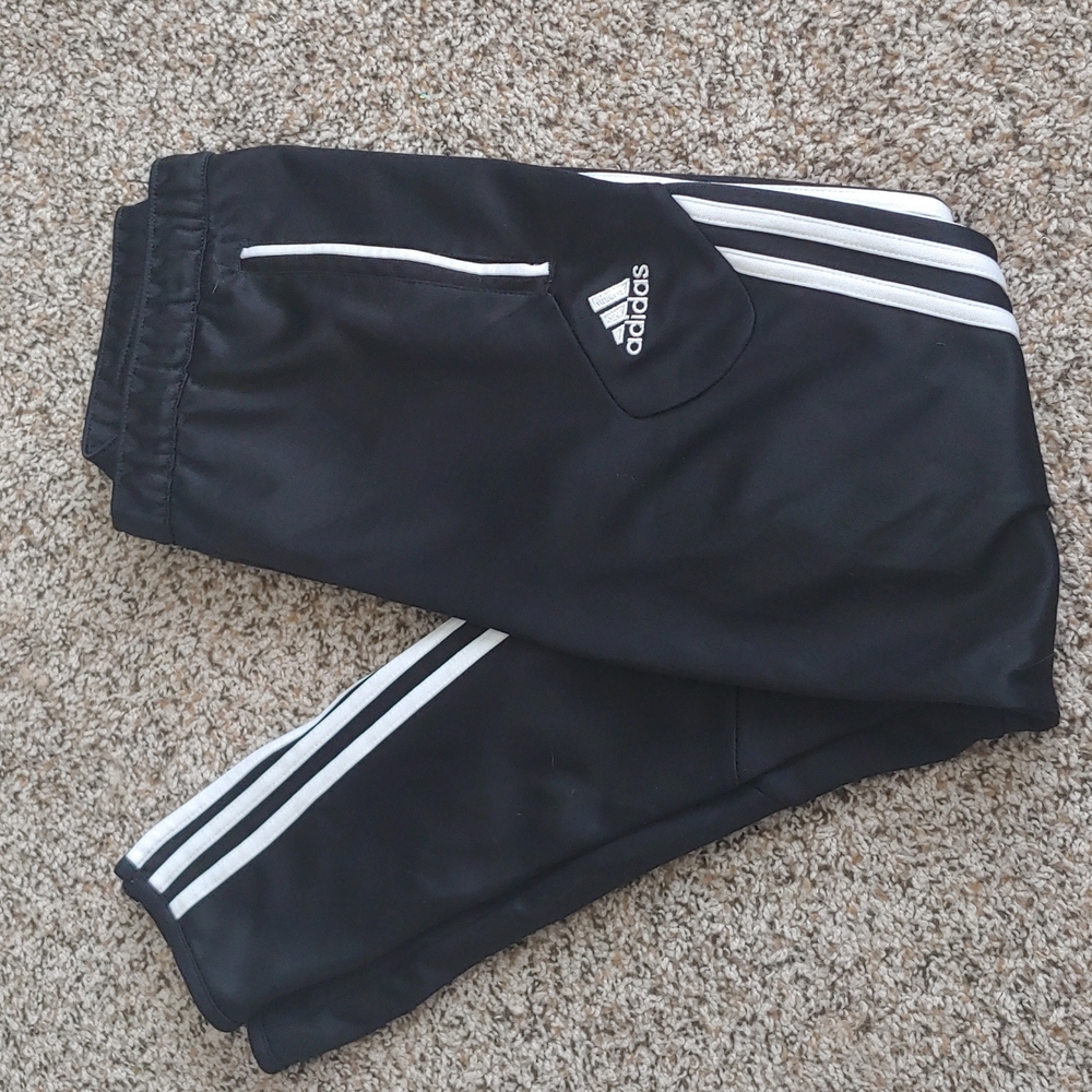 Small Adidas Three Stripe Climacool Soccer Pants